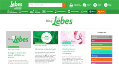Desktop Screenshot of bloglebes.com.br